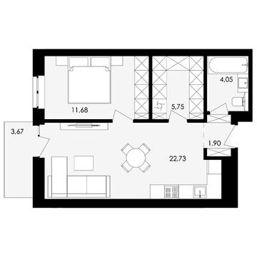 Продаж 1к Квартира Замарстинівська вулиця ЖК Avalon Yard