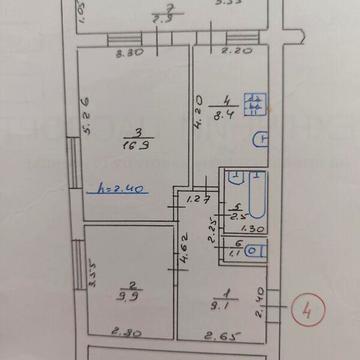 Продаж 2к Квартира Запорізької Січі вулиця