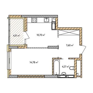 Продаж 1к Квартира Симоненка вулиця ЖК Krona Park 2