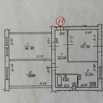 Продам без комиссии 3Р 78 м в центре ул. Тарасовская Жилянская 29/50