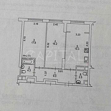 Продаж 2-кімнатна квартира, Заболотного, Теремки, ЖК Метрополіс Київ ЖК Метрополіс