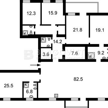 Продаж 5к кв 225м2 Софійська площа вул Велика Житомирська, 24-Б Центр