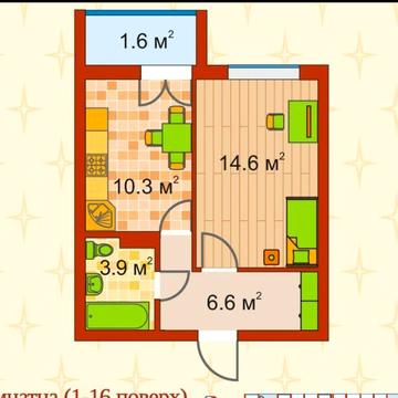 РЕАЛЬНА ЦІНА!! 1к квартира з лоджією. 15хв до Києва!Без %