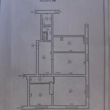 Продам 3-х комнатную квартиру.