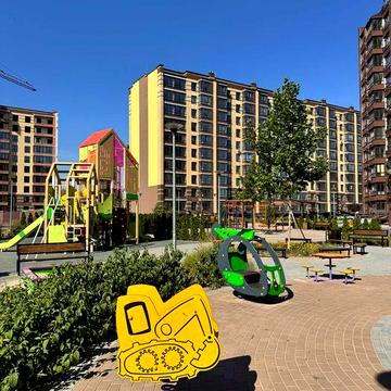 ТОП Велика 1-кімн квартира 48 м2 Комфортний Індивід опалення ЖК Комфортний