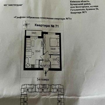 1к-квартира  (ЖК "АМСТЕРДАМ") ЖК &quot;АМСТЕРДАМ&quot;