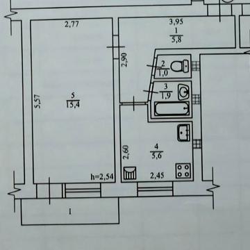 Продаж 1-но кімнатної квартири. Миронівка. Вулиця Соборності.
