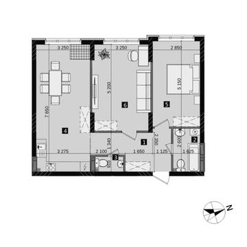 2-к квартира 71м від забудовника в ЖК "LikoGrad Perfect Town" ЖК "LIKO-GRAD Perfect Town"