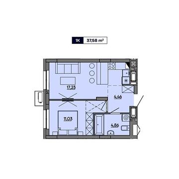 Продаж 1к Квартира Миколайчука вулиця ЖК Затишний квартал MHouse