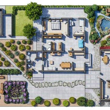 Дом на берегу, дом у моря, дом с выходом на воду, большой участок.