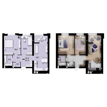 Продаж 2к Квартира Ватутіна вулиця ЖК Lavanda Park