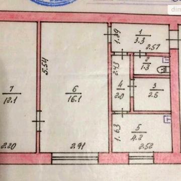 Продаж 2к Квартира Сонячна (Суворова) вулиця