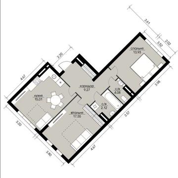 Ексклюзивна видова 2к квартира 61,96кв.м Ехо Парк 2 Echo Park2 ЖК Ехо Парк 2