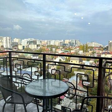 Аренда 1к квартира Аркадия Литературная ЖК 35 Жемчужина Балкон Море