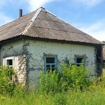 Продам старий деревʼяний будинок в с.Грабівка 60 соток