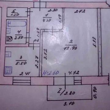 Продам 1 кімн. квартиру, під ремонт м. Зміїв