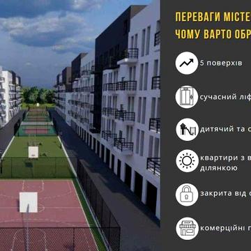 1кім квартира, 24 місяці розтермінування, ВІДДІЛ ПРОДАЖУ, БОГОРОДЧАНИ, ЖК Містечко Молодіжне