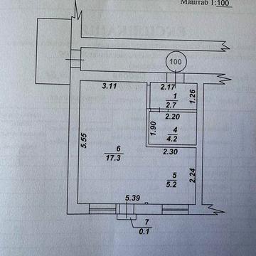 Однокімнатна квартира БАМ