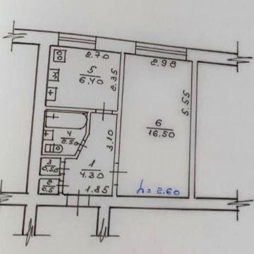 Продам однокімнатну квартиру в центрі м.Фастів, Київської області