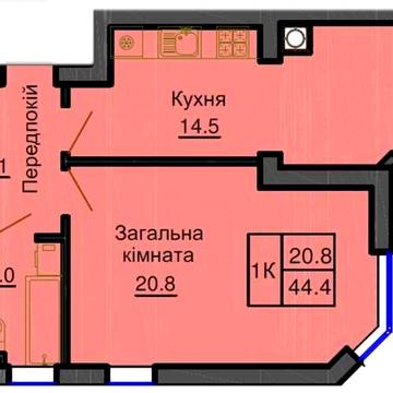 З ДОКУМЕНТАМИ ‼️ Продам 1к квартиру 45м2  Софія Клубний від Мартинова ЖК &quot;Софія Клубний&quot; від Мартинова.