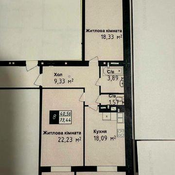 2-на квартира ЖК "Sea Town" ЖК Sea Town