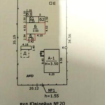 Продаж 2к Дім Ювілейна