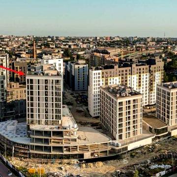 Продаж 1-но кім квартири.Вул.Залізнична ЖК Ріел Щенген