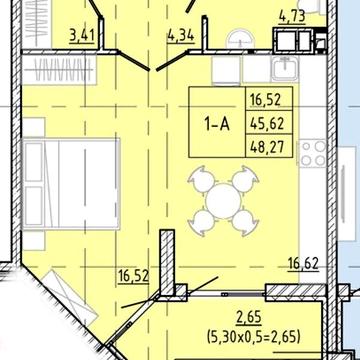 Продаж 1к Квартира Івана Франка вулиця ЖК Modern