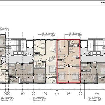 Трикімнатна квартира у Городку