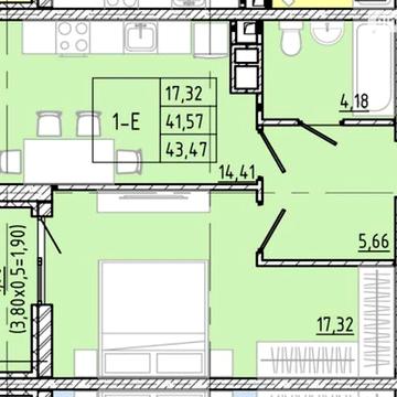Продаж 1к Квартира Івана Франка вулиця ЖК Modern