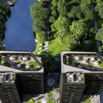 Видова на Парк 3-х кімнатна квартира з терасою в ЖК Park Avenue