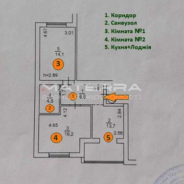 Білогородка Продаж квартири 2к 55м2 з ремонтом
