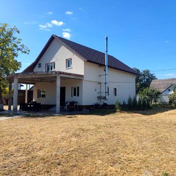 Дом будинок участок ділянка 10 сот с Гнідин, фасад вул Центральна