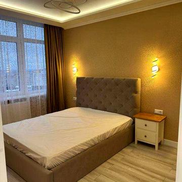 Квартира с мебелью и техникой в автономном, новом ЖК.