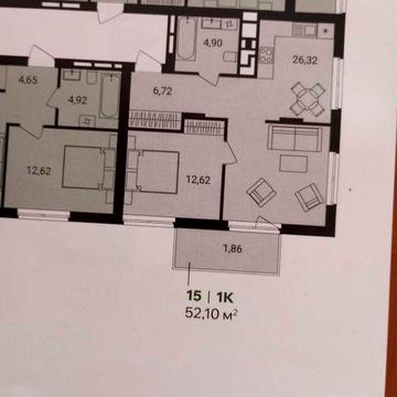 Продаж 1 кім. квартири в ЖК Wabi по вул. В. Великого 21