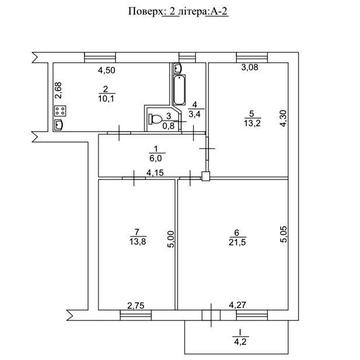 Продам 3х кімнатну квартиру/автономне газове  опалення/ КРЕС/ сталінка