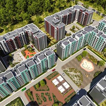 Продаж 1-кімнатна квартира 37,8 м2 - ЖК Амстердам Клубний. Білогородка ЖК Амстердам Клубний