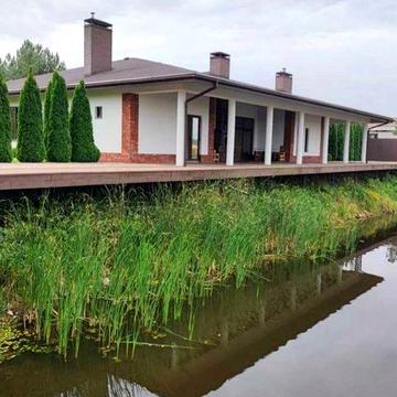 Без комісії, 259м², 4 кімнати, тепла підлога, 14 соток, гараж, газ