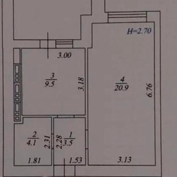 Продаж 1к Квартира Машинобудівників вулиця ЖК Сади Вишневі