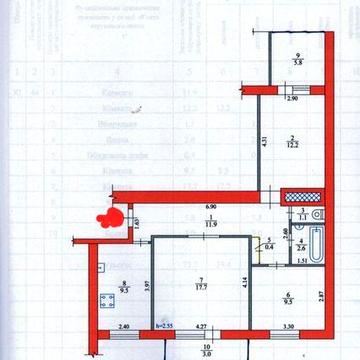 Продам 3-комнатную квартиру