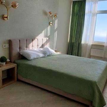 Сдам шикарную 1к в ЖК 32 Жемчужина,  Каманина, с летом, обесшумка!