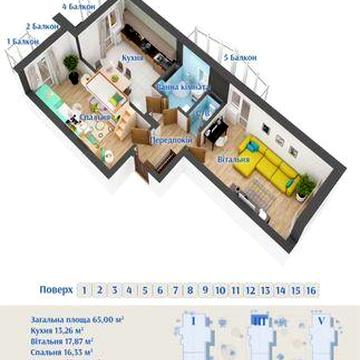 Продам квартиру с ремонтом ЖК Гранд Бурже ЖК Гранд Бурже