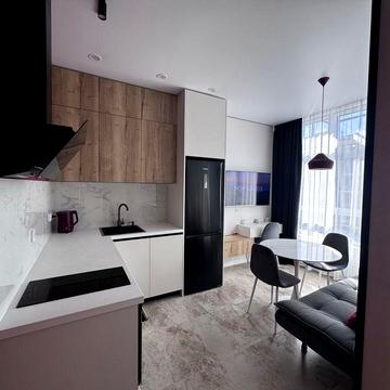 Атмосфера , Аркадия, однокомнатная квартира с мебелью ЖК Атмосфера