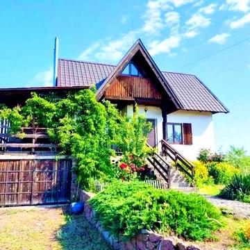 Здам будинок біля озера в с.Новосілки.Гараж,тераса,підвал,генератор