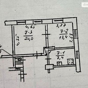 Продаж 2к Квартира Камянська вулиця