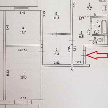 Продам 3-кімн. Оболонський просп. 34, 70 м.кв