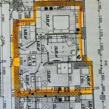Прямий продаж 2 квартири 60 м² в центрі ЖК княгинин
