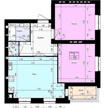Продаж 2-к. квартири в центрі Борисполя ЖК SKY CITY