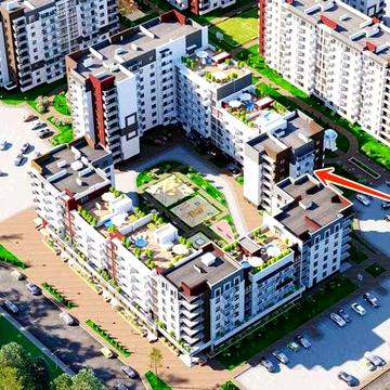 Продам терміново 1-кімнатну квартиру в м. Обухів, ЖК Квартал Парковий ЖК Квартал Парковий