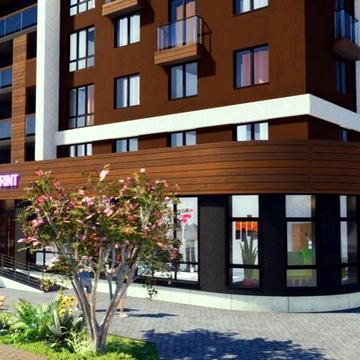 2-кімнатна квартира балконом з видом на набережну, ліс